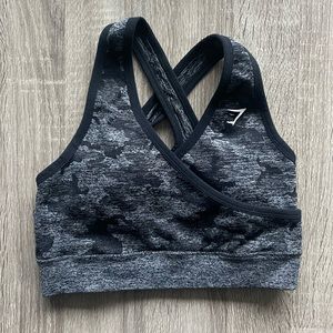 Gymshark Camo Seamless Sport Bra